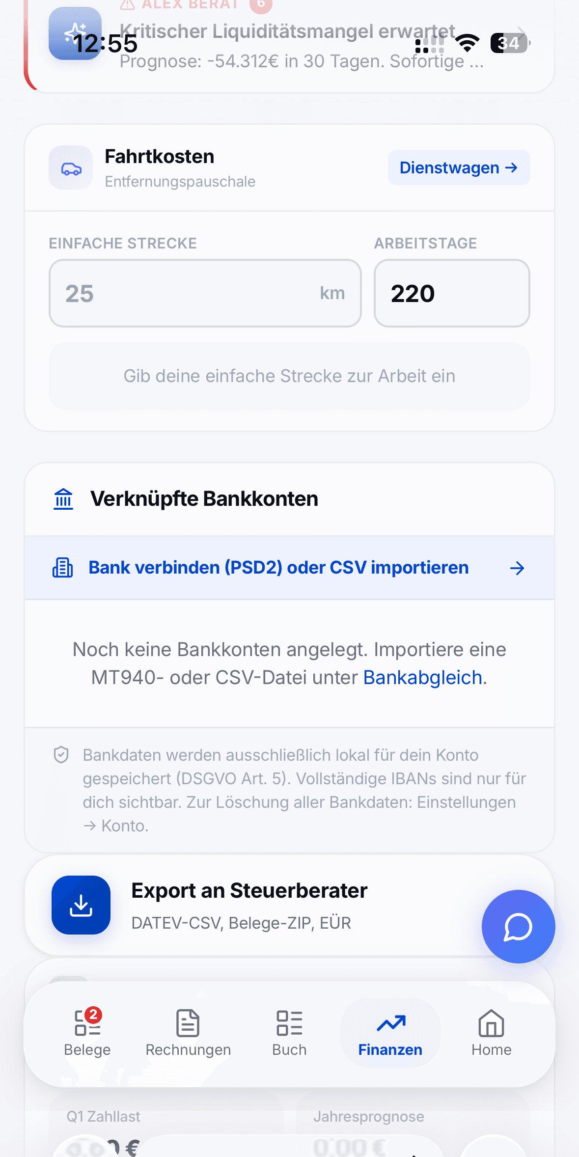 Fahrtkosten